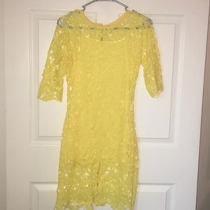 Medium: Lace Floral Tropical Summer Dress 🌴🌼